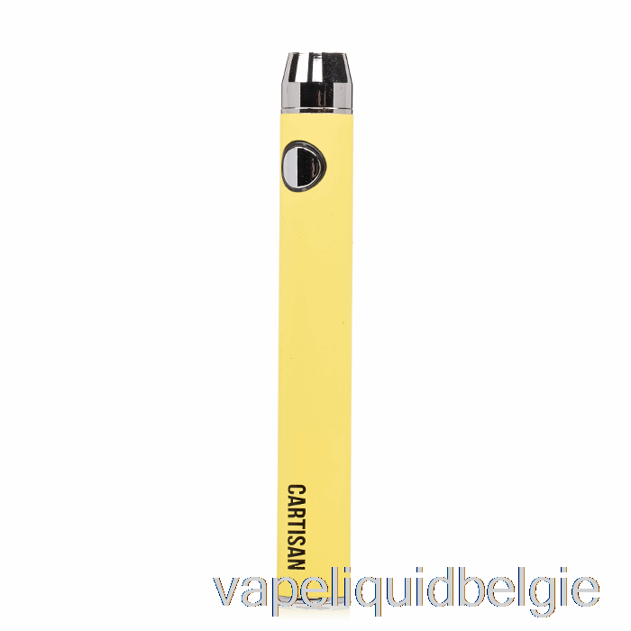 Vape België Cartisan Button Vv 900 Dual Charge 510 Batterij [micro] Geel